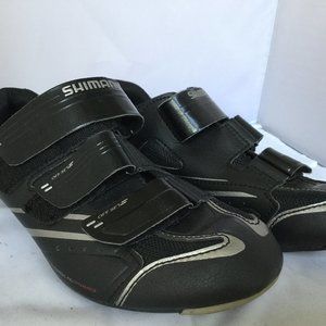 Shimano Black and Silver Women's Cycling Shoes